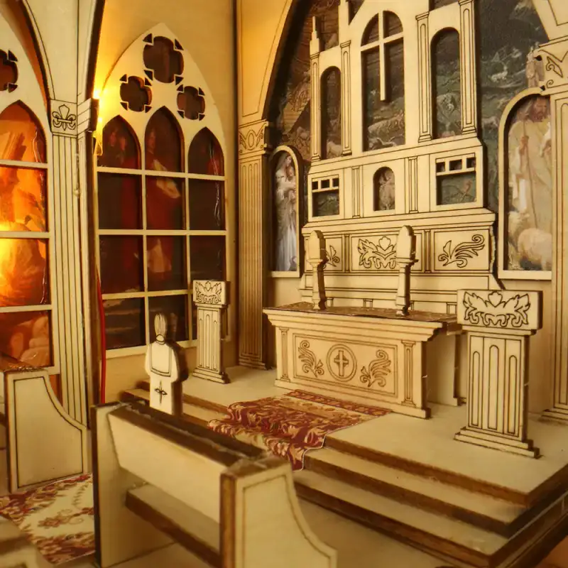 Book Nook Pray in The Church - Image 3