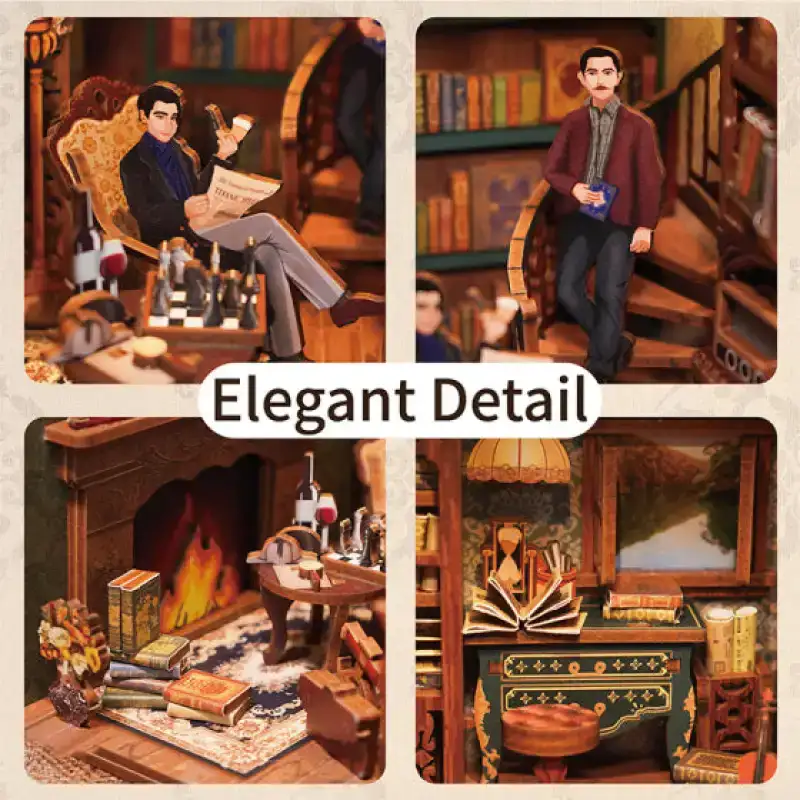 Book Nook Violin Detective Agency - Image 4