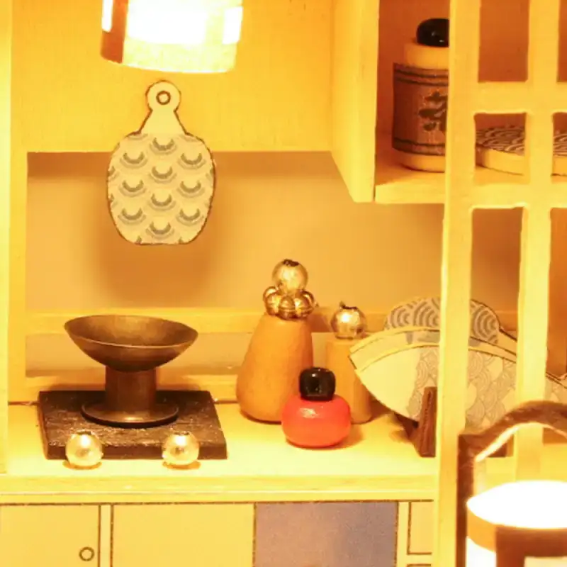 Casa Miniatura de Bambú Caottage - Image 5