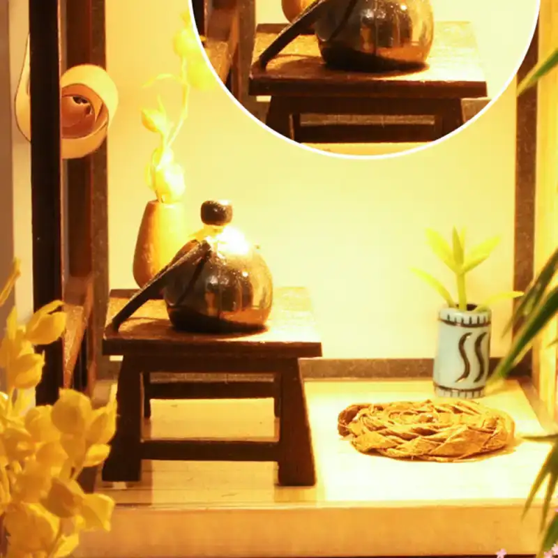 Casa Miniatura de Bambú Caottage - Image 7