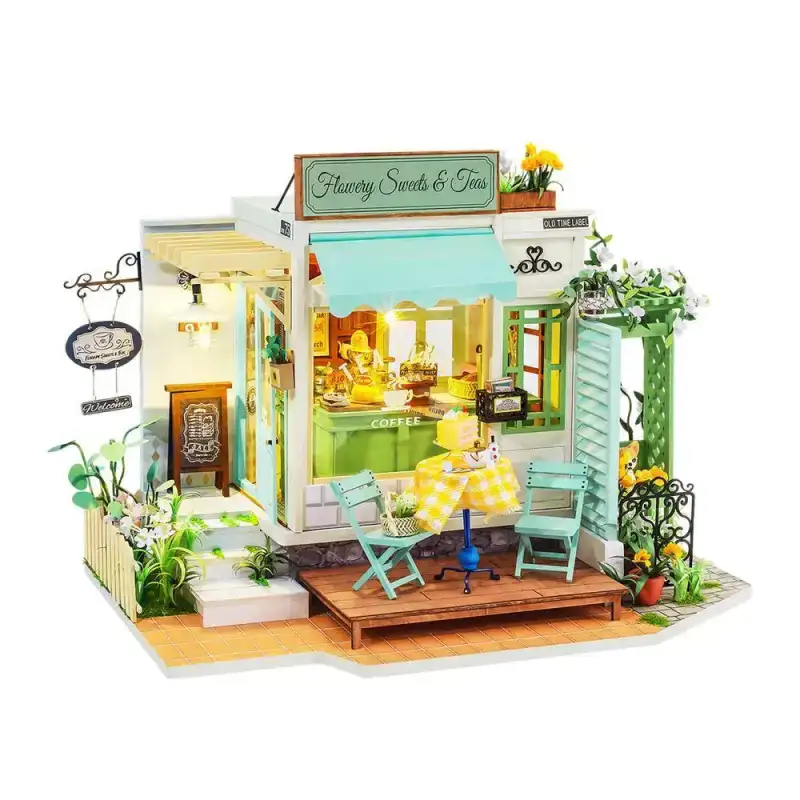 Casa en Miniatura: Dulces Florales y Té - Image 2