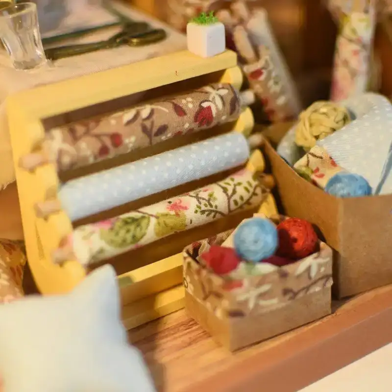 Casa Miniatura Sala de Costura de Lisa - Image 4